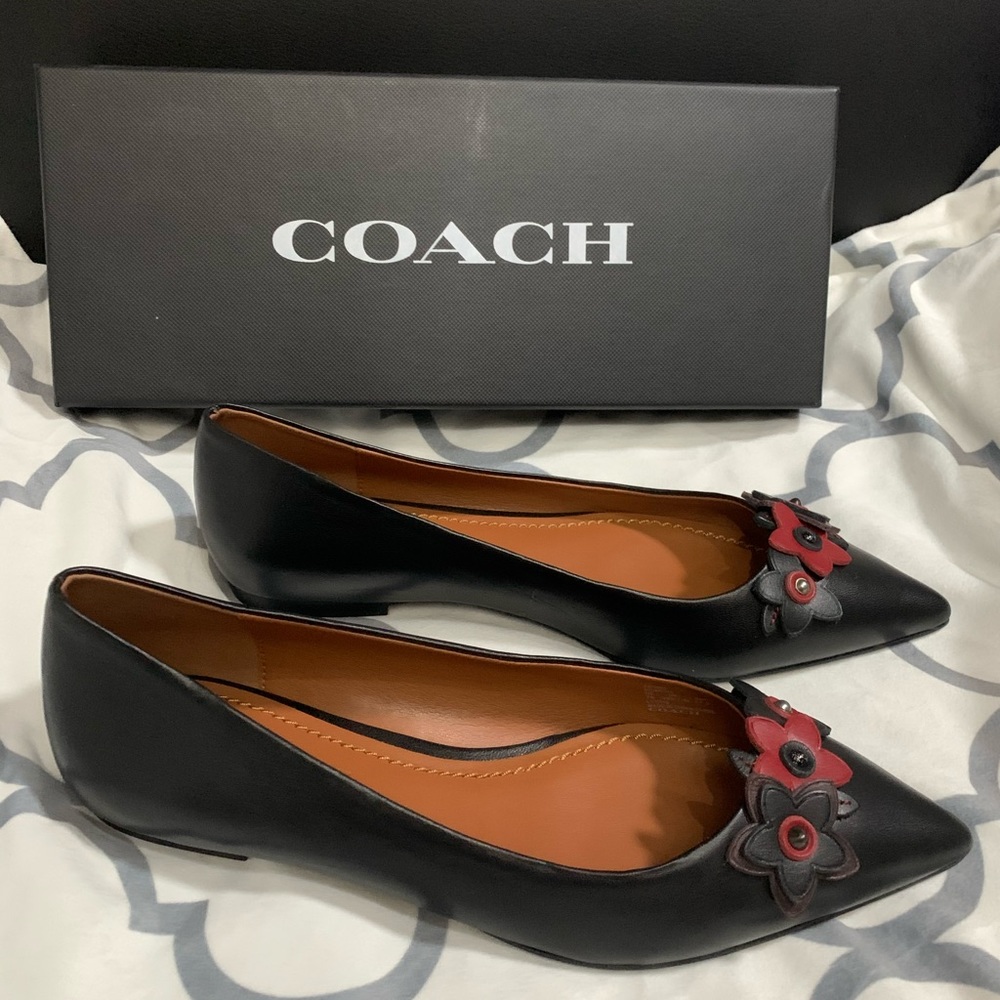 Floral appliqué  black (7)